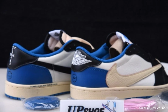 Retro Jordan x 1 OG Low SP Travis DM7866-140 Scott Fragment 0418